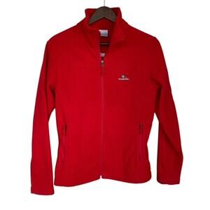 Columbia Red Georgia Bulldogs Full Zip Fleece Jacket - Medium